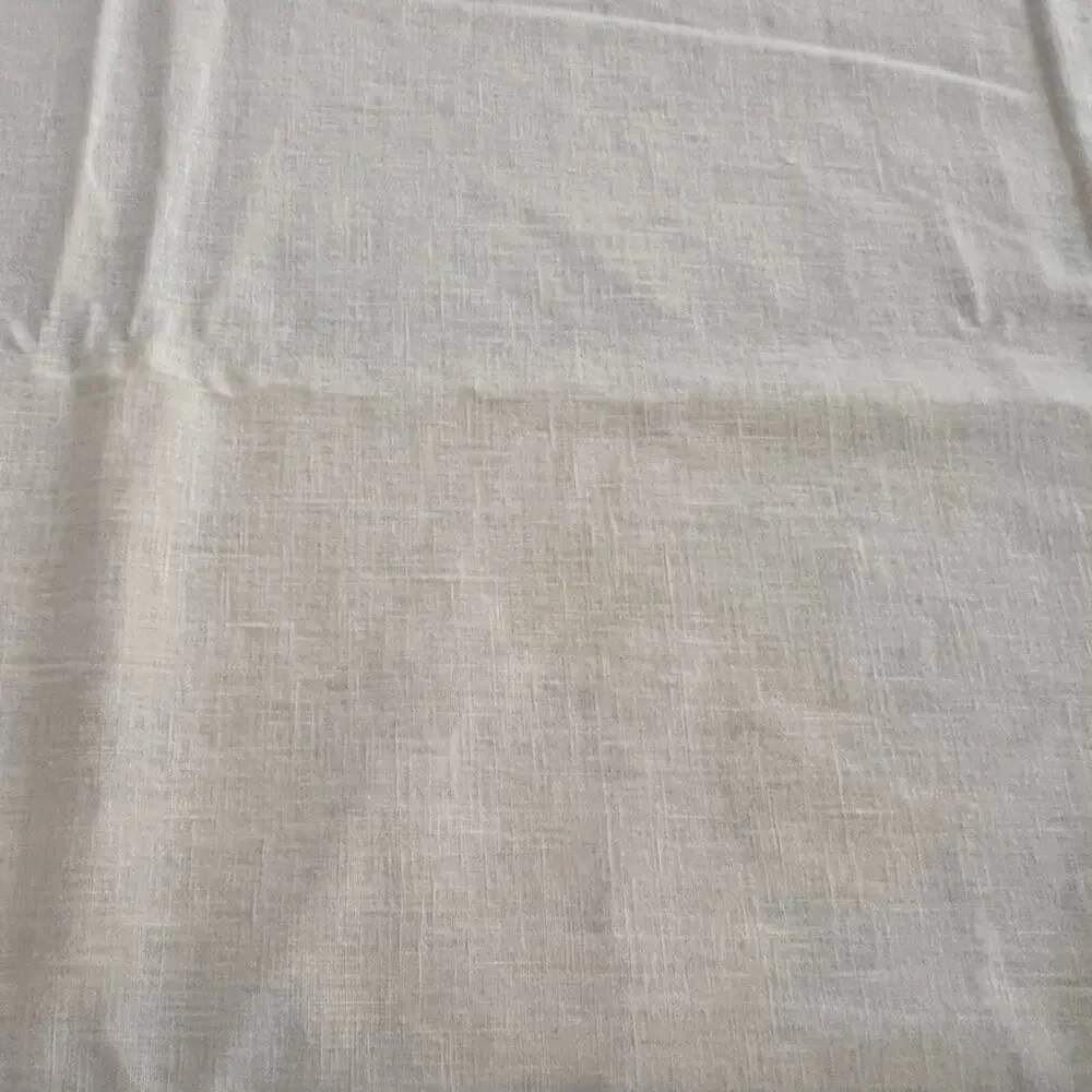Unbranded Cream Color Cotton Tablecloth 97